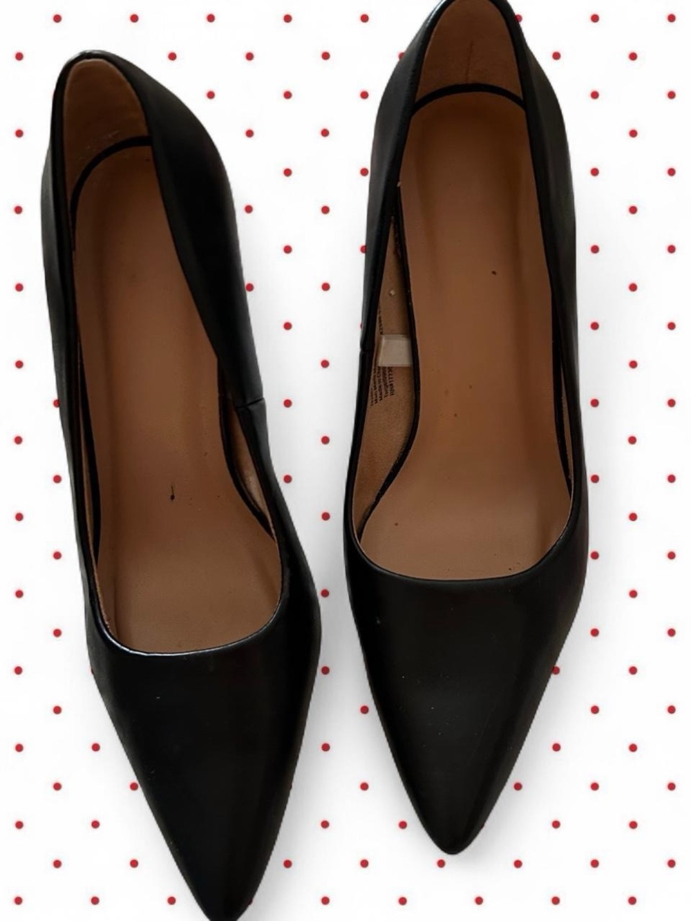 Classic Pointed Toe Black Women's Pumps